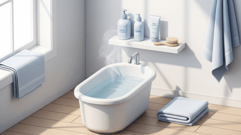 How to Bathe a Baby with Sensitive Skin: Complete Guide